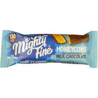 Mighty Fine Milk Chocolate Honeycomb Bar 30g