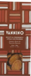 Vannino  Tomato Onion and Pecorino Cheese Savory Biscuits 150g