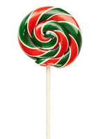 Hammonds Candies Holiday Lollipop Cherry 28g