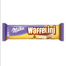 Milka Waffelini Milk Choolate Covered Bar with Fine Cream Filling 31g
