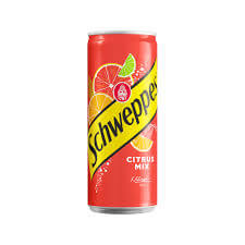 Schweppes Citrus Mix Drink Slim Can 330ml