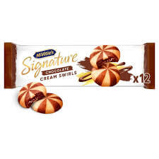 McVities Signature Chocolate Cream Swirls 142g