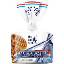 The Old Mill Stroopwafels Caramel Filled Waffles 275g
