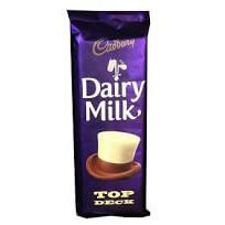 Cadbury Top Deck Bar (HEAT SENSITIVE ITEM - PLEASE ADD A THERMAL BOX TO YOUR ORDER TO PROTECT YOUR ITEMS 80g