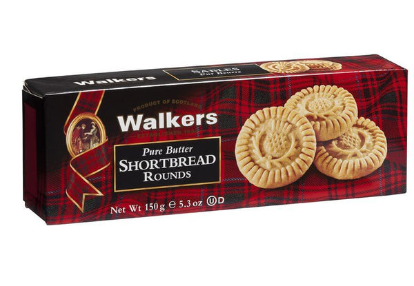 Walkers Rounds Shortbread 150g