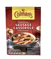 Colmans Seasoning Mix Sausage Casserole 39g