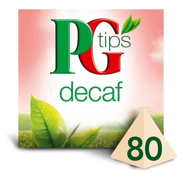 PG Tips Tea Decaf (Pack of Pyramid 70 Tea Bags) 203g