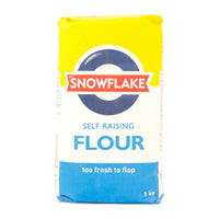 Snowflake Self Raising Wheat Flour 1kg