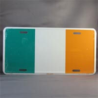 British Brands License Plate Ireland 80g