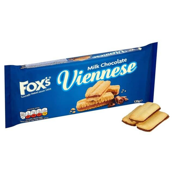 Foxs Chocolate Viennese Milk Chocolate 120g