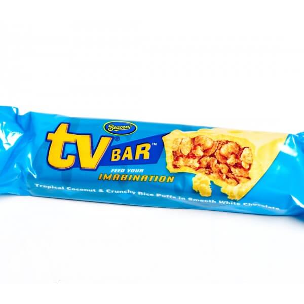 Beacon Tv Bar White Chocolate (Kosher) (HEAT SENSITIVE ITEM - PLEASE ADD A THERMAL BOX TO YOUR ORDER TO PROTECT YOUR ITEMS 47g