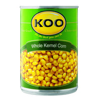 Koo Corn Whole Kernel in Brine (Kosher) 410g