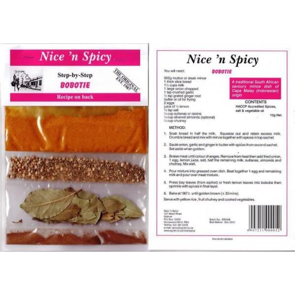 Nice n Spicy Boboti Spice Mix 10g