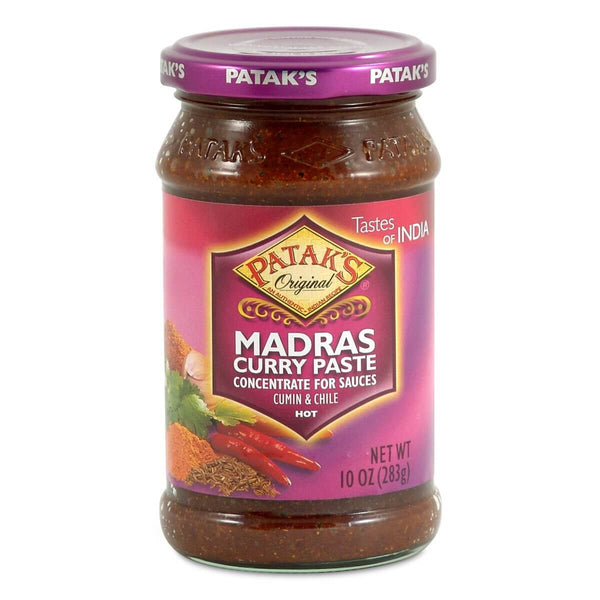 Pataks Madras Hot Curry Paste 283g