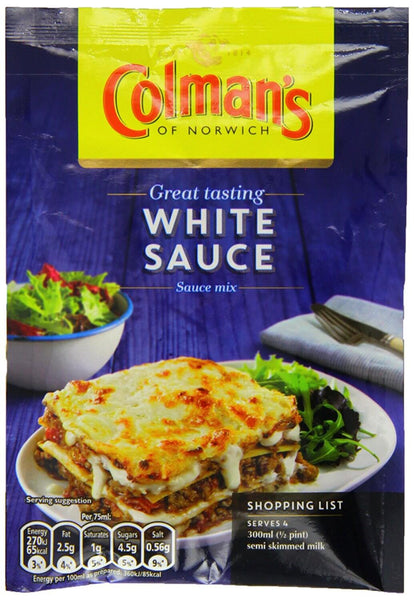 Colmans Seasoning Mix White Sauce 25g