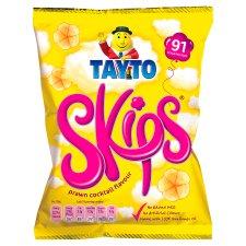 Tayto Skips Tingly Prawn Cocktail Flavor Crisps 17g