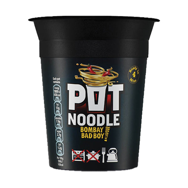 Pot Noodle Bombay Bad Boy Flavor 90g