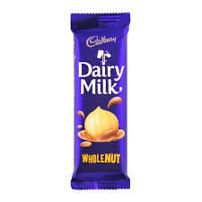 Cadbury Whole Nut Bar (HEAT SENSITIVE ITEM - PLEASE ADD A THERMAL BOX TO YOUR ORDER TO PROTECT YOUR ITEMS 80g