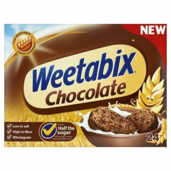 Weetabix Cereal Chocolate (Pack of 24 Biscuits) 540g