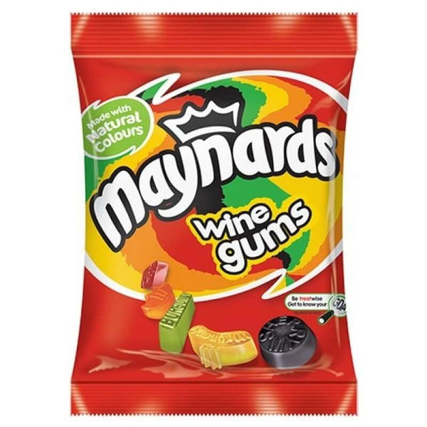 Maynards Bassetts Wine Gums Bag 165g