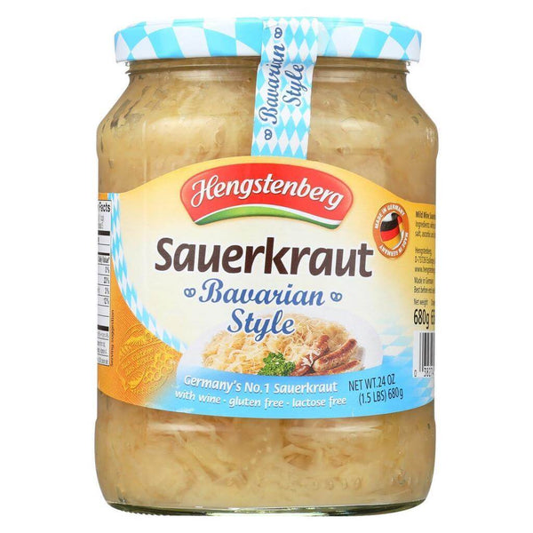 Hengstenberg Bavarian Style Sauerkraut with Wine 680g