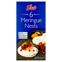 Lees of Scotland Meringue Nests (Pack of Six) 114g