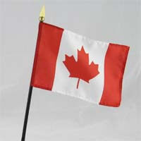 International Brands Flag Canada 4" X 6" 30g