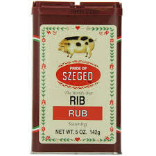 Pride of Szeged Rib Rub Seasoning 142g