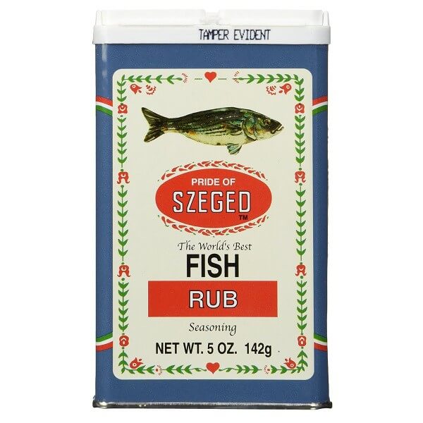 Pride of Szeged Fish Rub Seasoning 142g