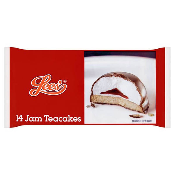 Lees Teacakes Jam (Pack of Six Cakes) 132g