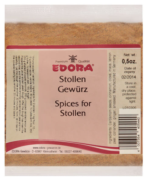 Edora Stollen Spice Mix 15g