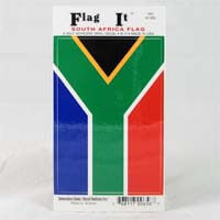 African Hut Decal South African Flag 5" X 3.25" 5g
