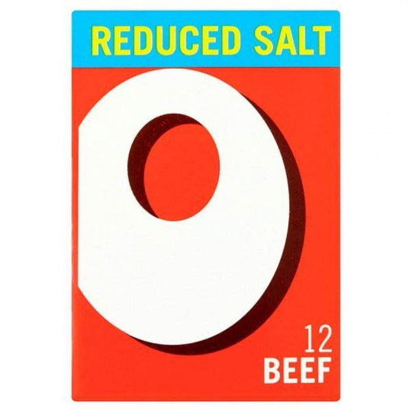 Oxo Stock Cubes - Reduced Salt Beef (Pack of 12 Cubes) (LIMIT 1 PER ORDER) 71g