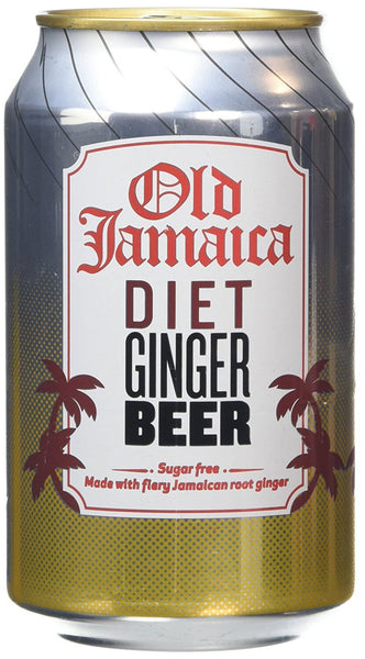 Old Jamaica Ginger Beer- Light with Fiery Jamaican Root Ginger 330ml