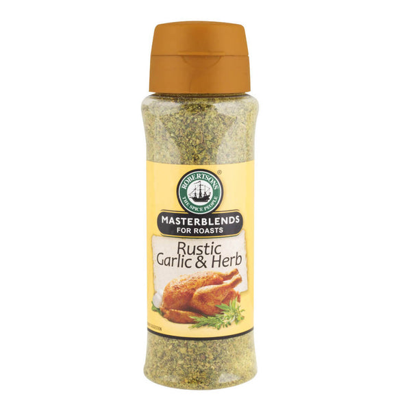 Robertsons Spice - Masterblend for Roasts - Rustic Garlic and Herb 200g