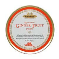 Simpkins Sweets Warming Ginger 200g