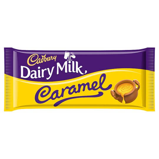 Cadbury Dairy Milk Caramel (HEAT SENSITIVE ITEM - PLEASE ADD A THERMAL BOX TO YOUR ORDER TO PROTECT YOUR ITEMS 120g