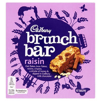 Cadbury Brunch Bar Raisin (Pack Of 5 Bars) 160g