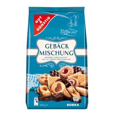 Gut and Gunstig Crispy Pastry Assorted Biscuits 500g