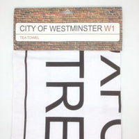 British Brands Tea Towel - City Of Westminster 100% Cotton 73g