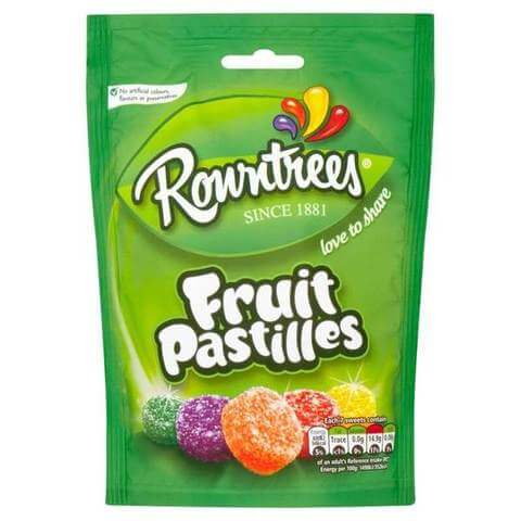 Rowntrees Fruit Pastilles - Pouch 143g