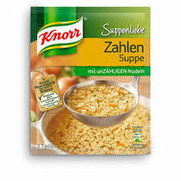 Knorr Noodle Numbers Soup 84g