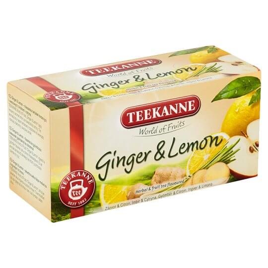 Teekanne Ginger Lemon Tea (Item Contains 20 Tea Bags) 35g