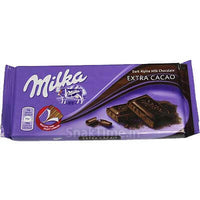 Milka Bittersweet Dark Chocolate Bar