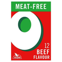 Oxo Stock Cubes Meat Free Beef Flavor (Pack of 12 Cubes) 71g