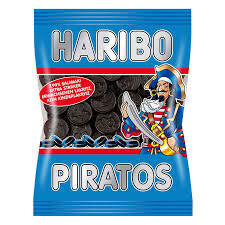 Haribo Piratos Liquorice 175g