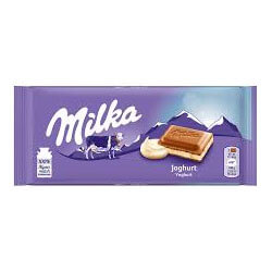 Milka Yoghurt Chocolate Bar (HEAT SENSITIVE ITEM - PLEASE ADD A THERMAL BOX TO YOUR ORDER TO PROTECT YOUR ITEMS 100g