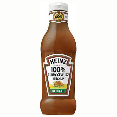 Heinz Curry Gewuerz Ketchup Delikat 590ml