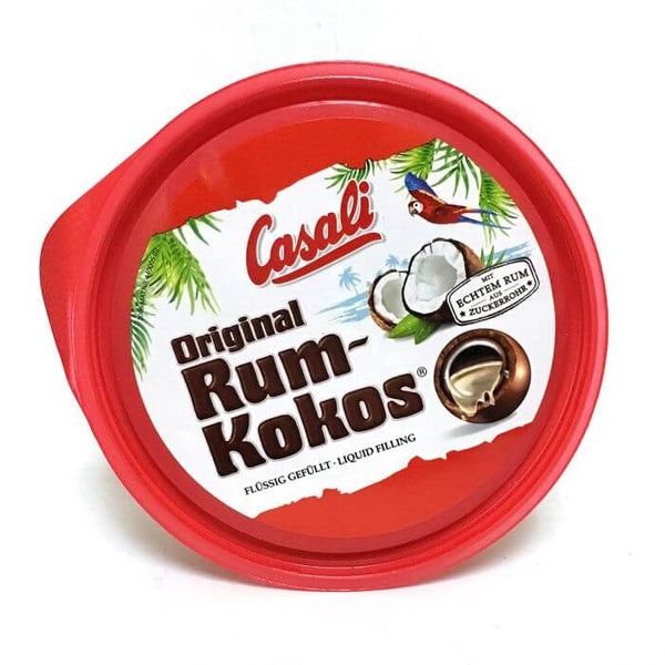 Casali Rum Kokos with a Liquid Rum Filling (HEAT SENSITIVE ITEM - PLEASE ADD A THERMAL BOX TO YOUR ORDER TO PROTECT YOUR ITEMS 300g