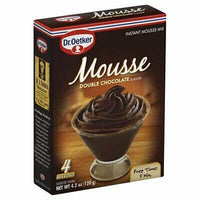 Dr Oetker Double Chocolate Mousse Mix, Serves 4 120g